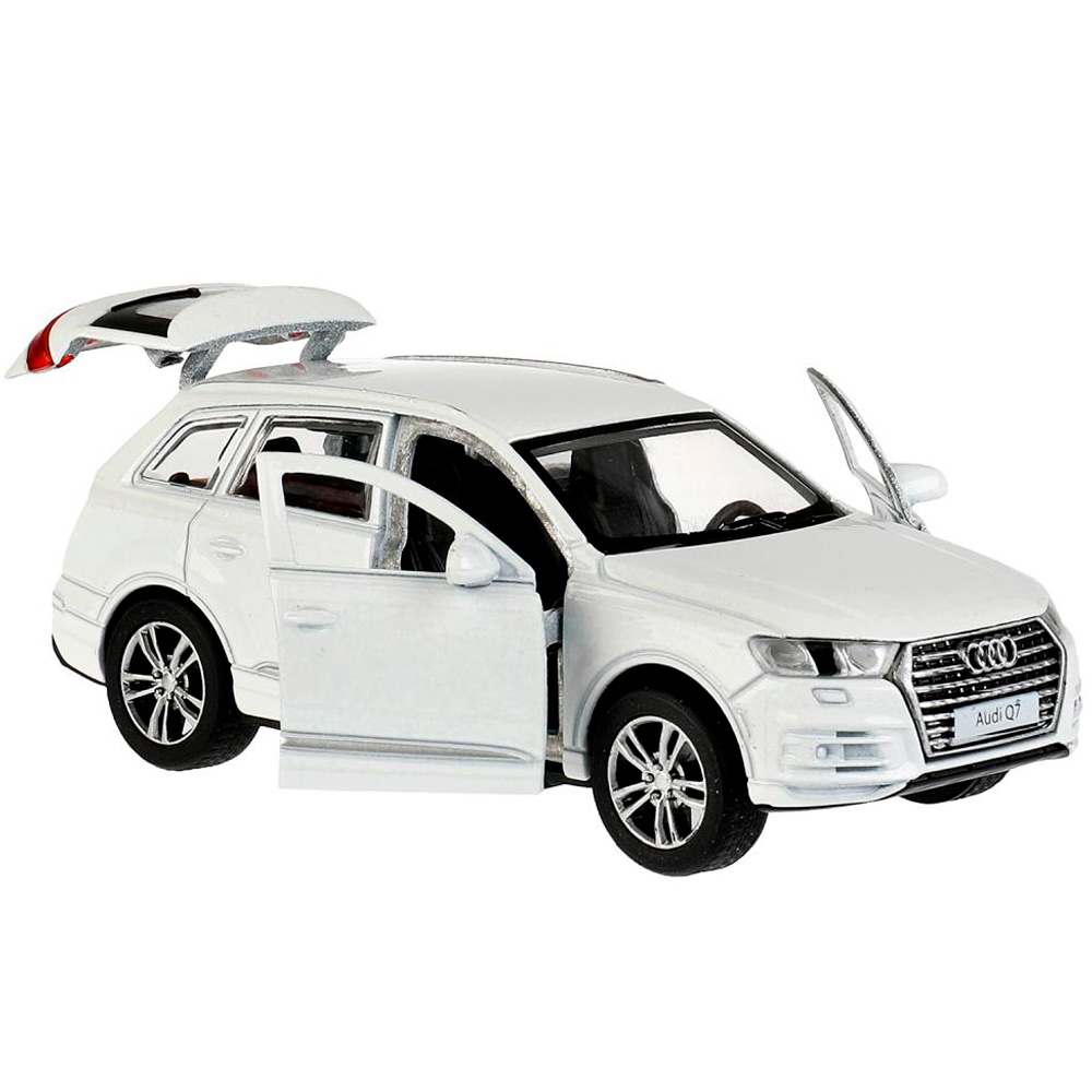 Модель Q7-12-WH AUDI Q7 белый Технопарк в коробке