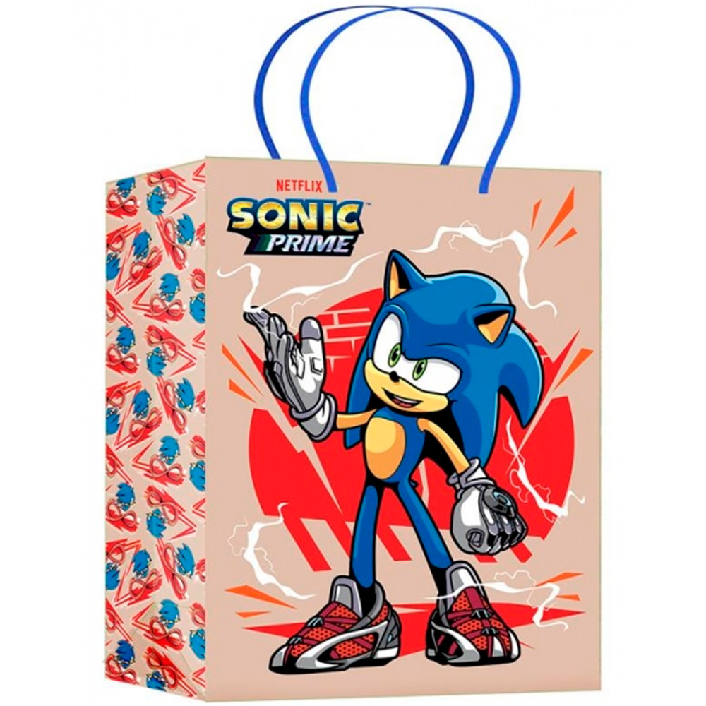 Пакет Чудо праздник крафт Sonic Соник Пакет xl, 33,5*45*15см PXLK-117653-SN