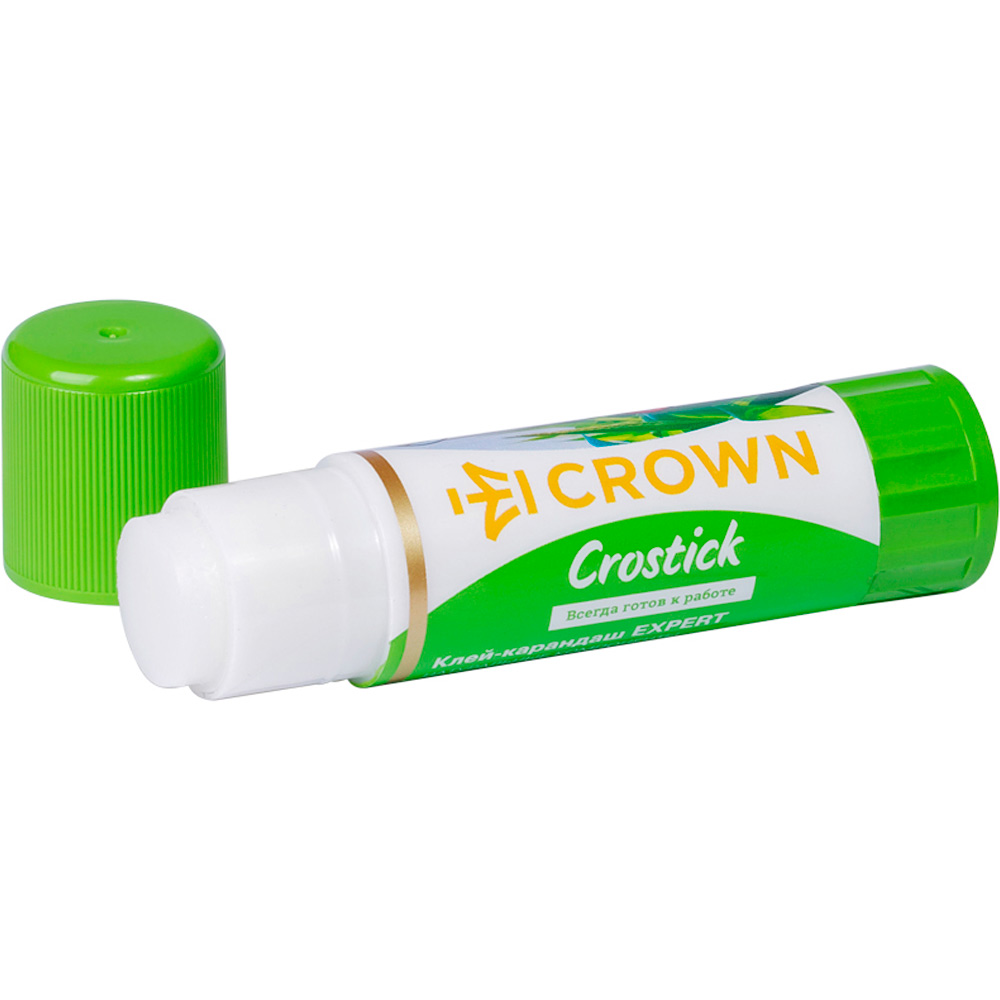 Клей-карандаш Crown "Expert", 35г, ПВП CG-350