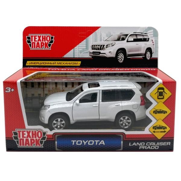 Модель PRADO-WH Toyota Prado белый Технопарк  в кор.