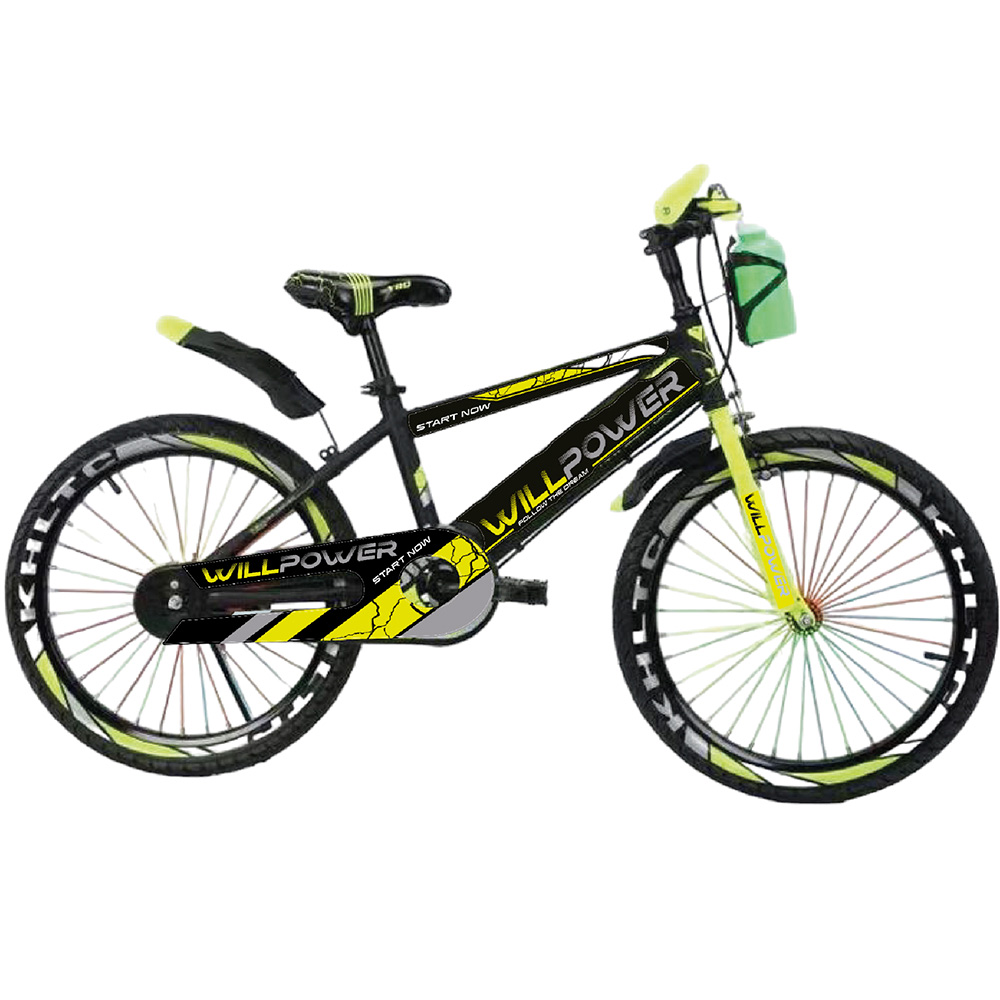 Велосипед 2-х 20" WILLPOWER желтый FG230707018C-4