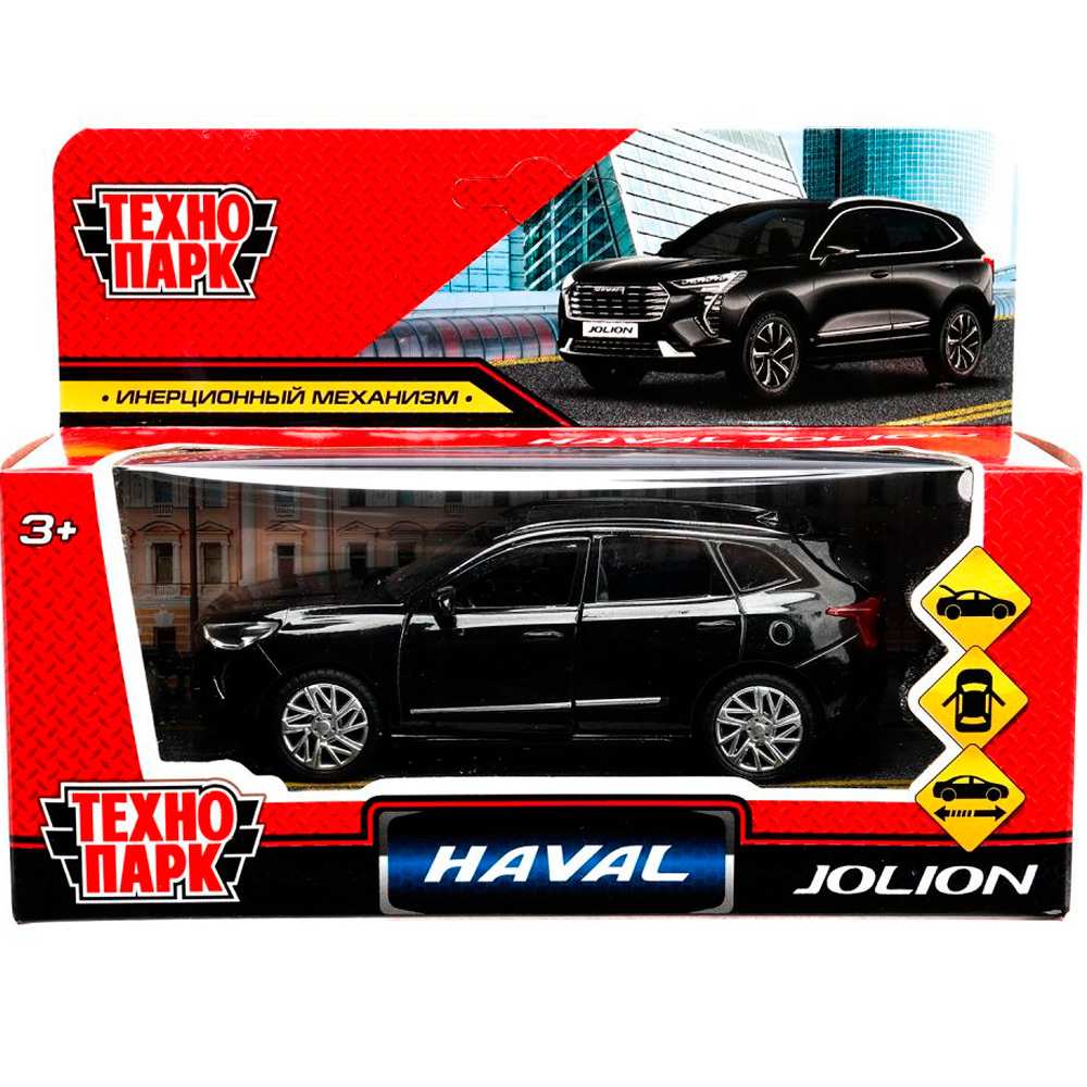 Модель JOLION-12-BK Haval Jolion 12 см, двери, багаж, черный Технопарк  в кор.