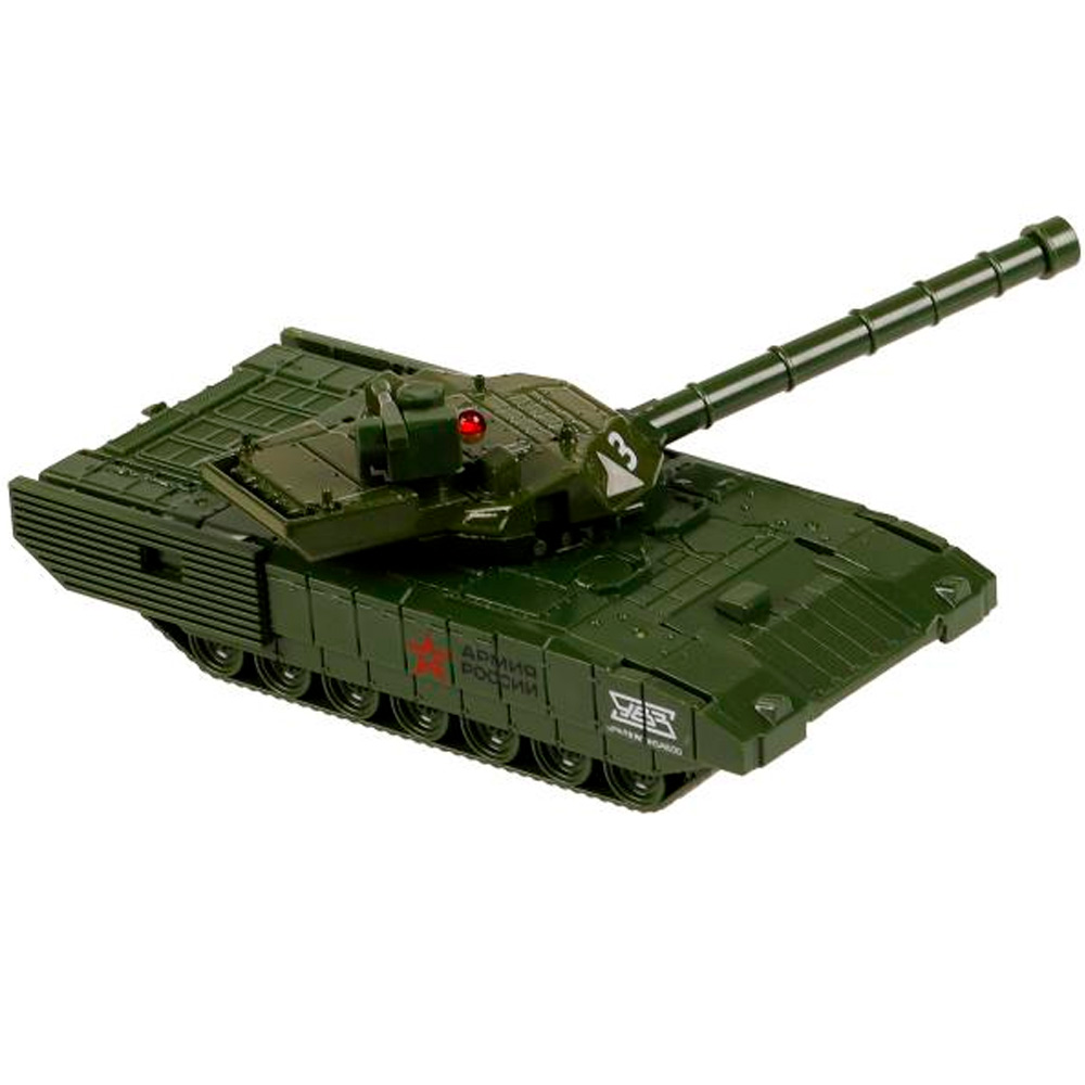 Модель ARMATA-12SL-AR АРМАТА ТАНК Т-14 АРМИЯ РОССИИ 12 см, башня Технопарк в коробке