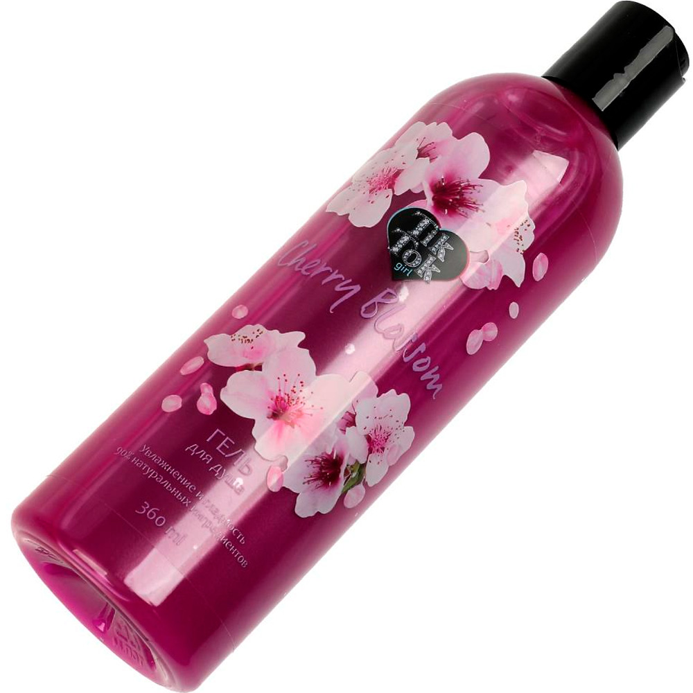 Гель для душа cherry blossom 360 мл flower power TIK TOK GIRL GELF95112TTG /6/