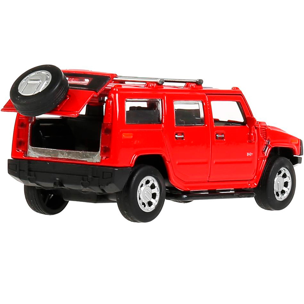 Модель HUM2-12-RD Hummer H2 красный Технопарк  в коробке