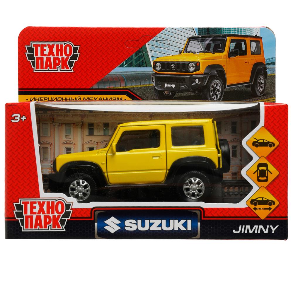 Модель JIMNY-12-YEBK SUZUKI JIMNY 11,5 см желт Технопарк в кор. /72/